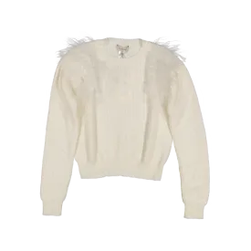 242GJ3080-SWEATER-Off White