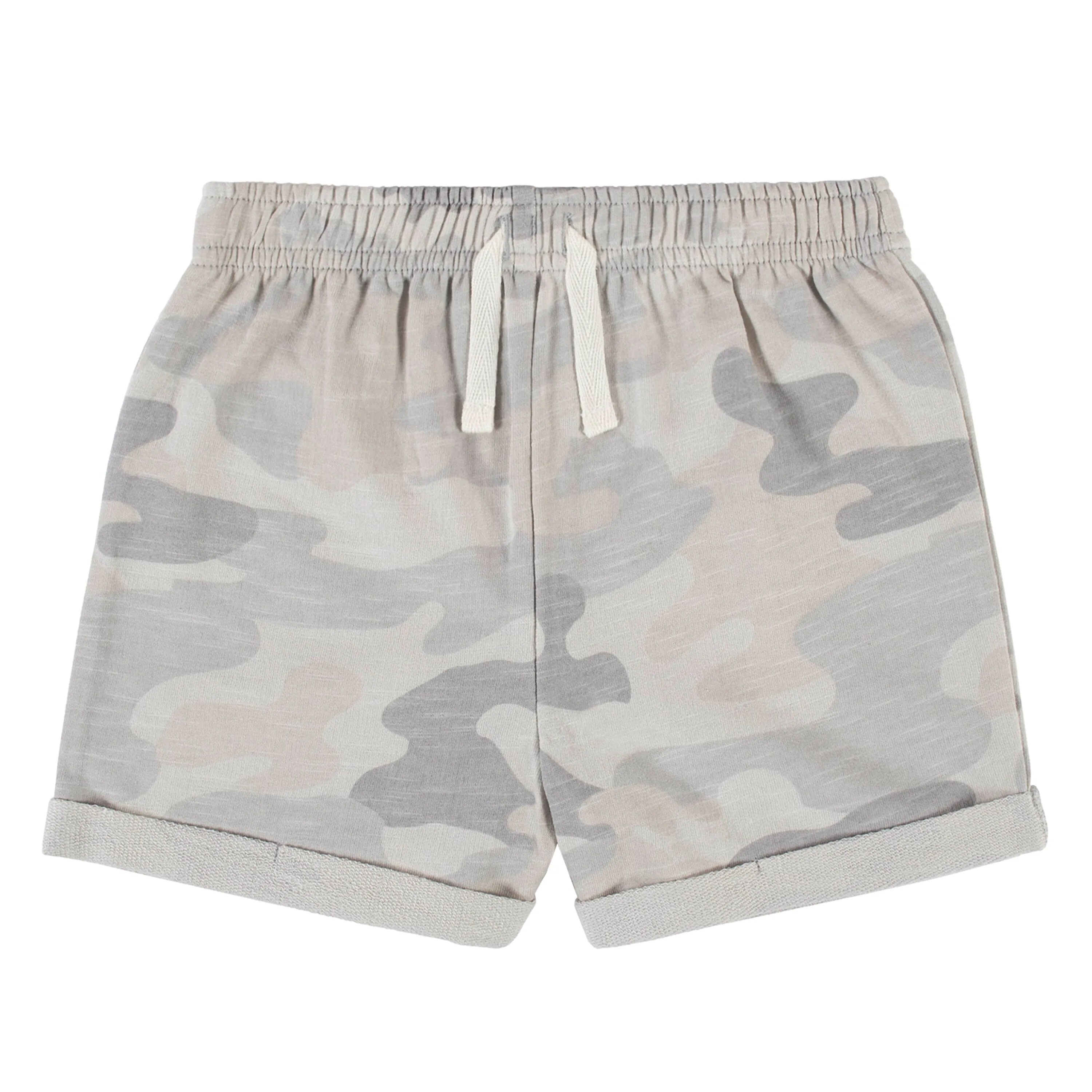 3-Pack Infant & Toddler Boys Camo & Seagrass Shorts