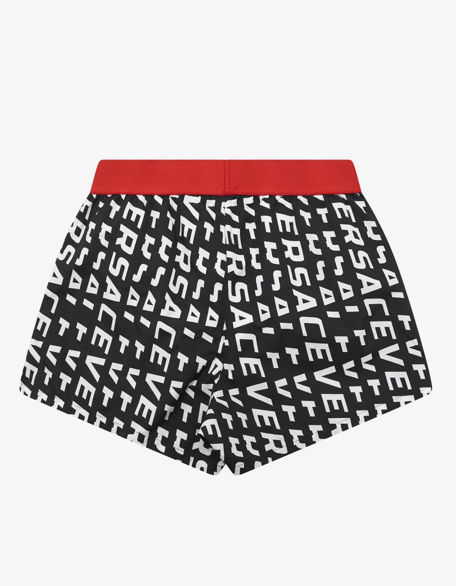 Black Speed Logo Swim Shorts -