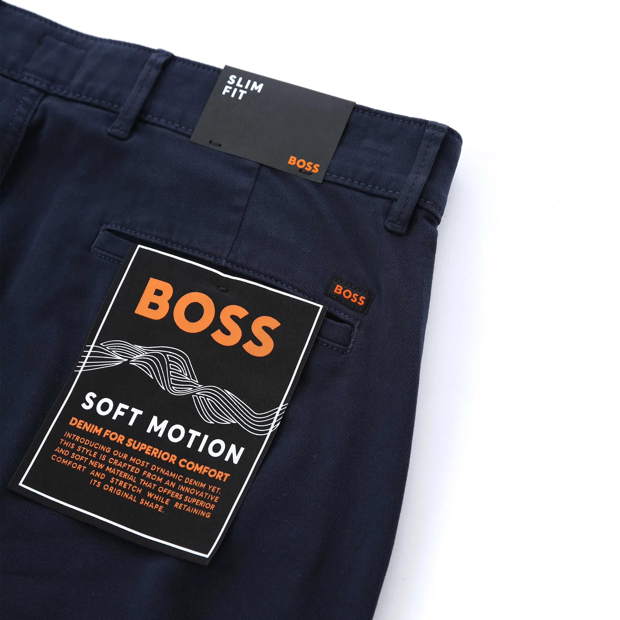 BOSS Chino Slim Chino in Dark Blue