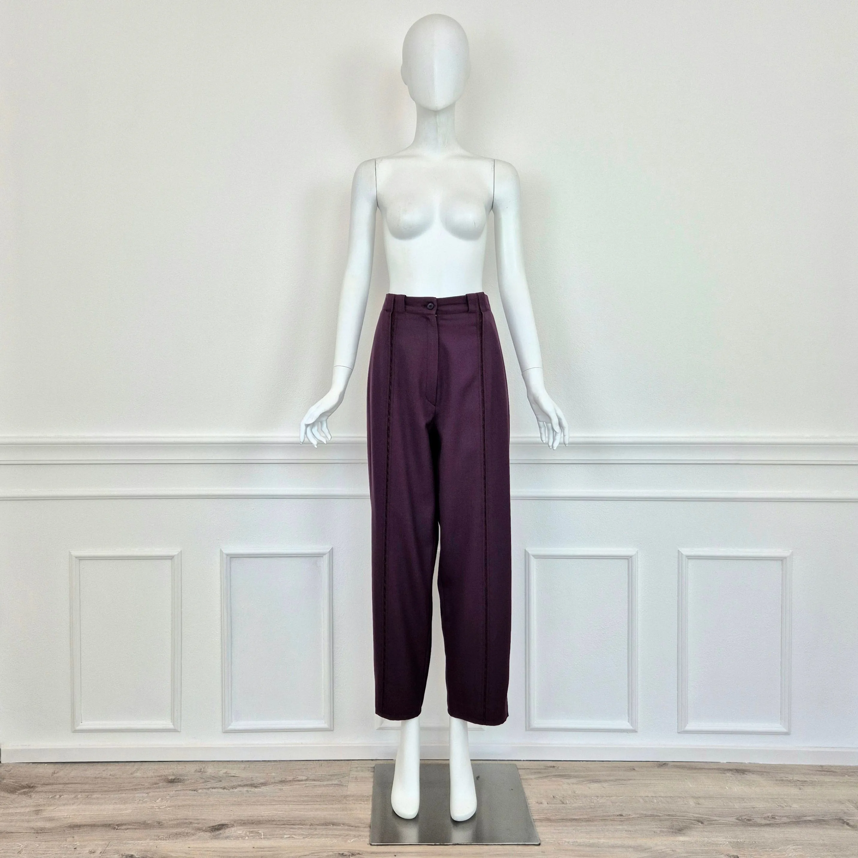 Callaghan | Pantaloni in lana vinaccia