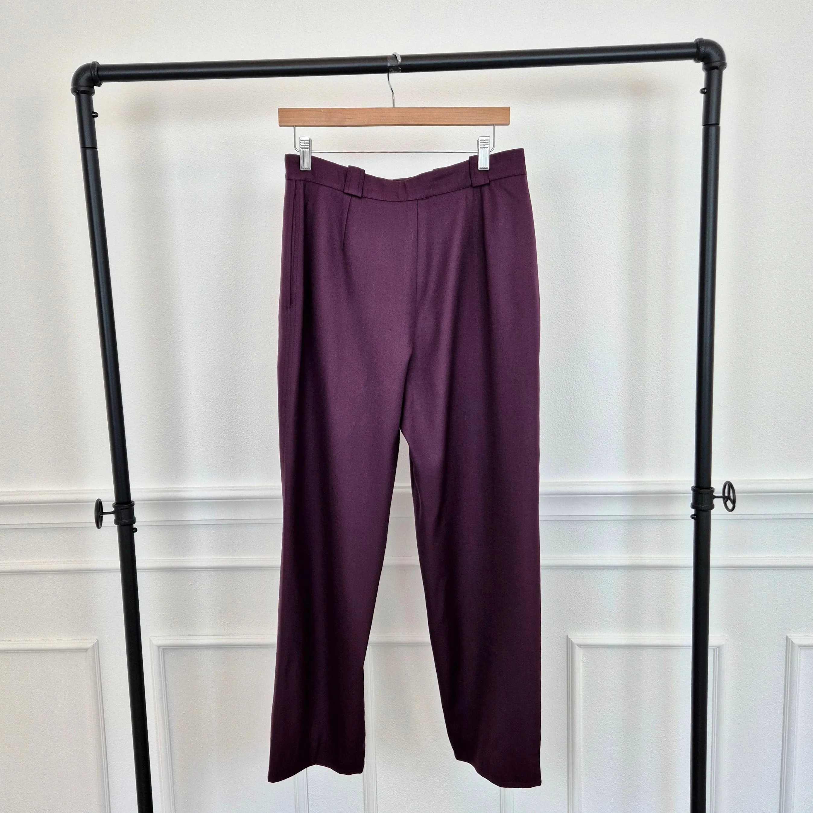 Callaghan | Pantaloni in lana vinaccia