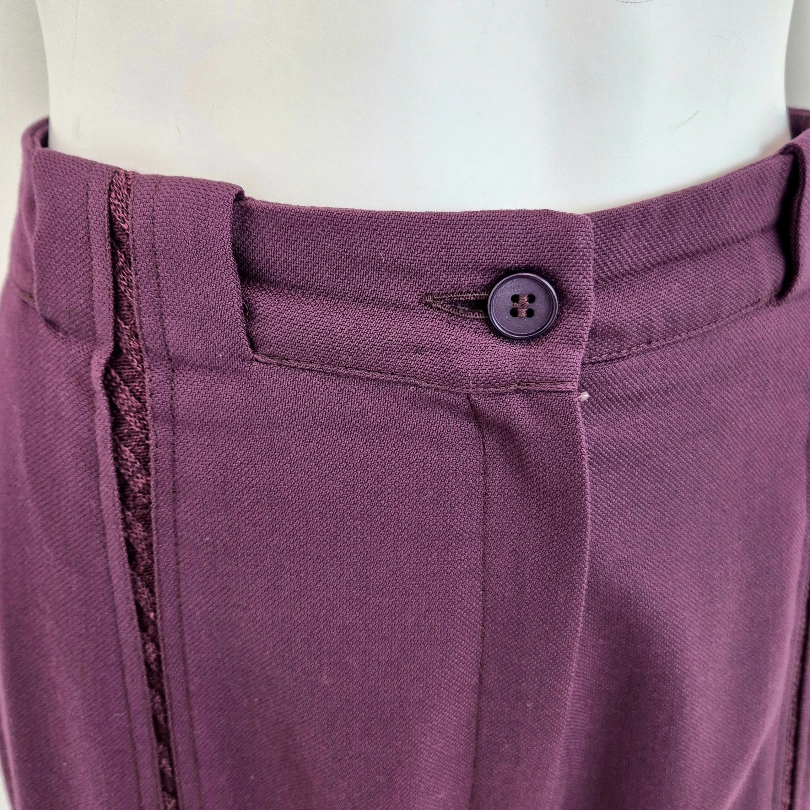 Callaghan | Pantaloni in lana vinaccia