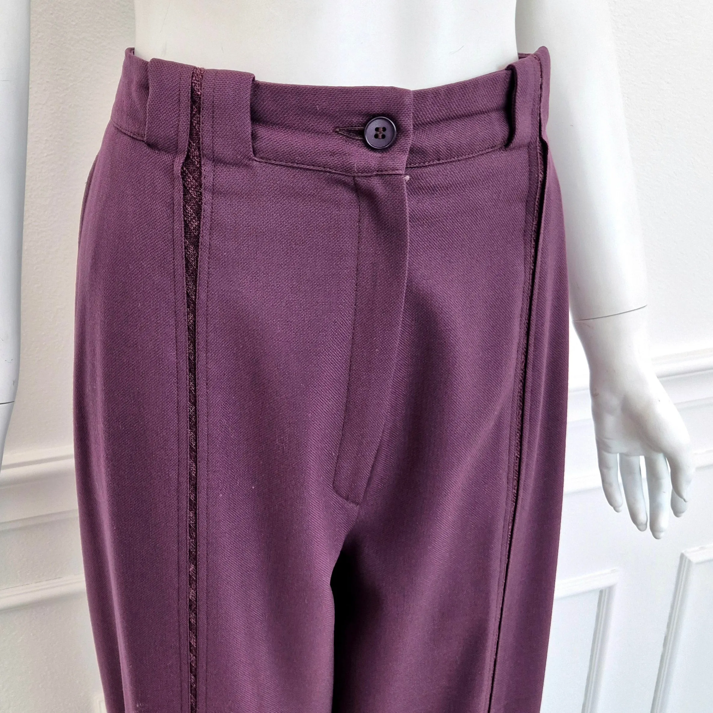 Callaghan | Pantaloni in lana vinaccia