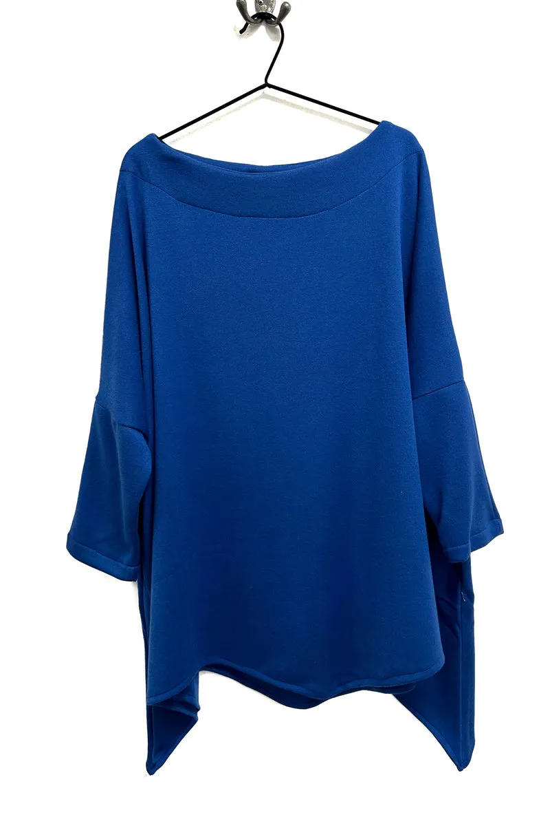 Darletta - Bright Blue Jersey Fine Knit