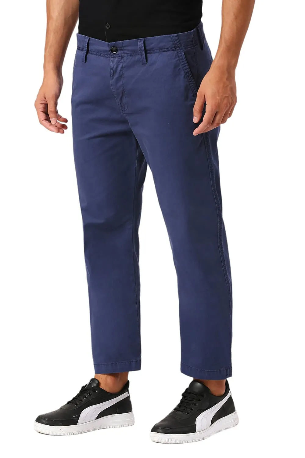 Drift Fit Corron Stretch Peach Twill Trousers