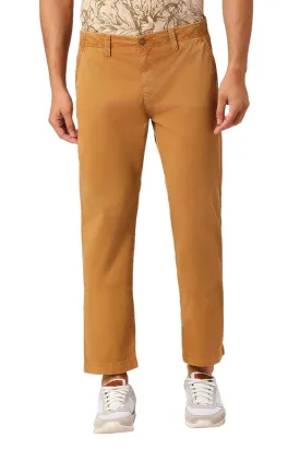 Drift Fit Corron Stretch Peach Twill Trousers