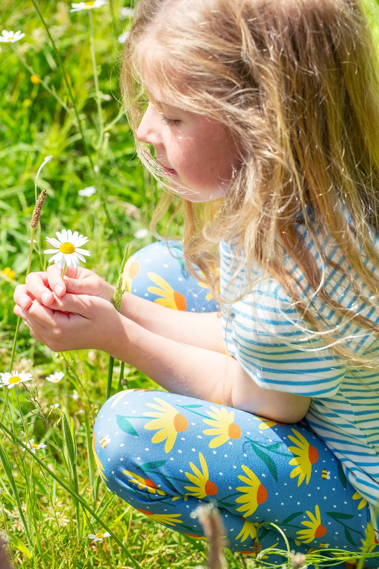 Frugi Libby Leggings Echinacea