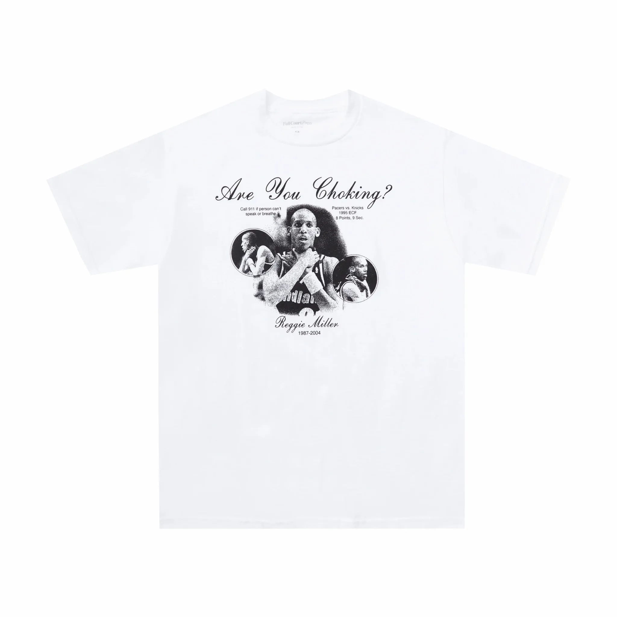 Full Court Press Miller Tee (White)