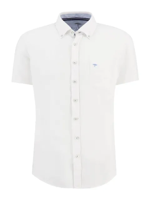 FYNCH HATTON® Premium Linen Shirt/White - New SS23