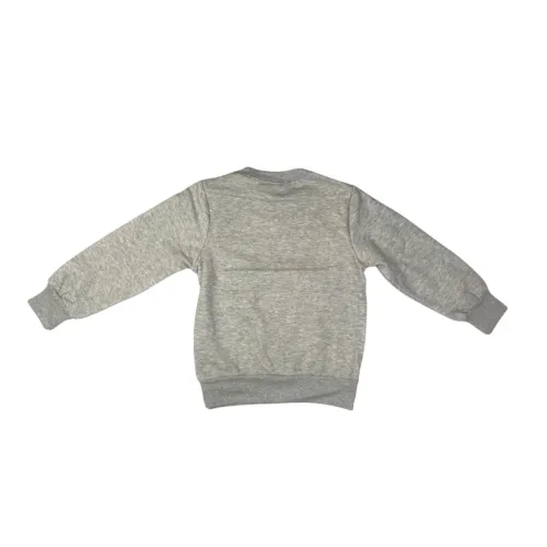 Grey Teddy Bear Cotton Sweat Shirt