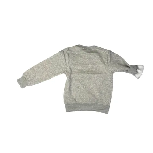 Grey Teddy Bear Cotton Sweat Shirt