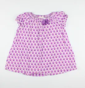 H&M PURPLE DRESS 4-6M PRE-LOVED