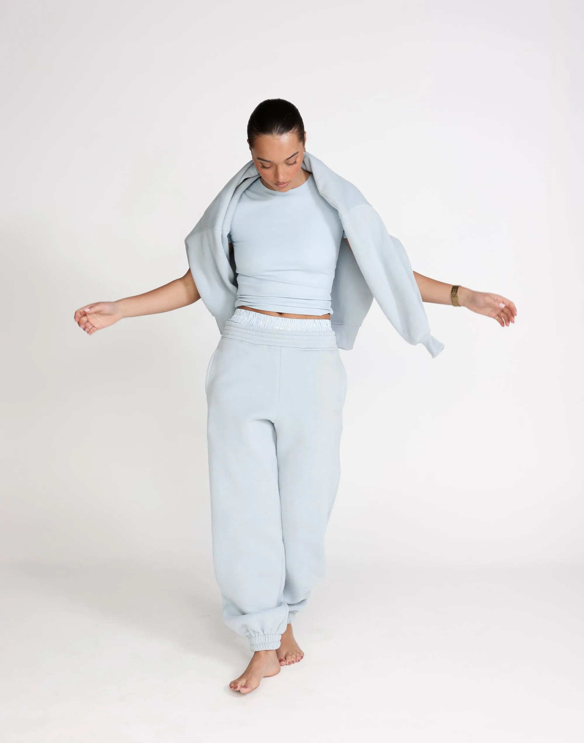 Jamie Tracksuit Pants (Baby Blue)