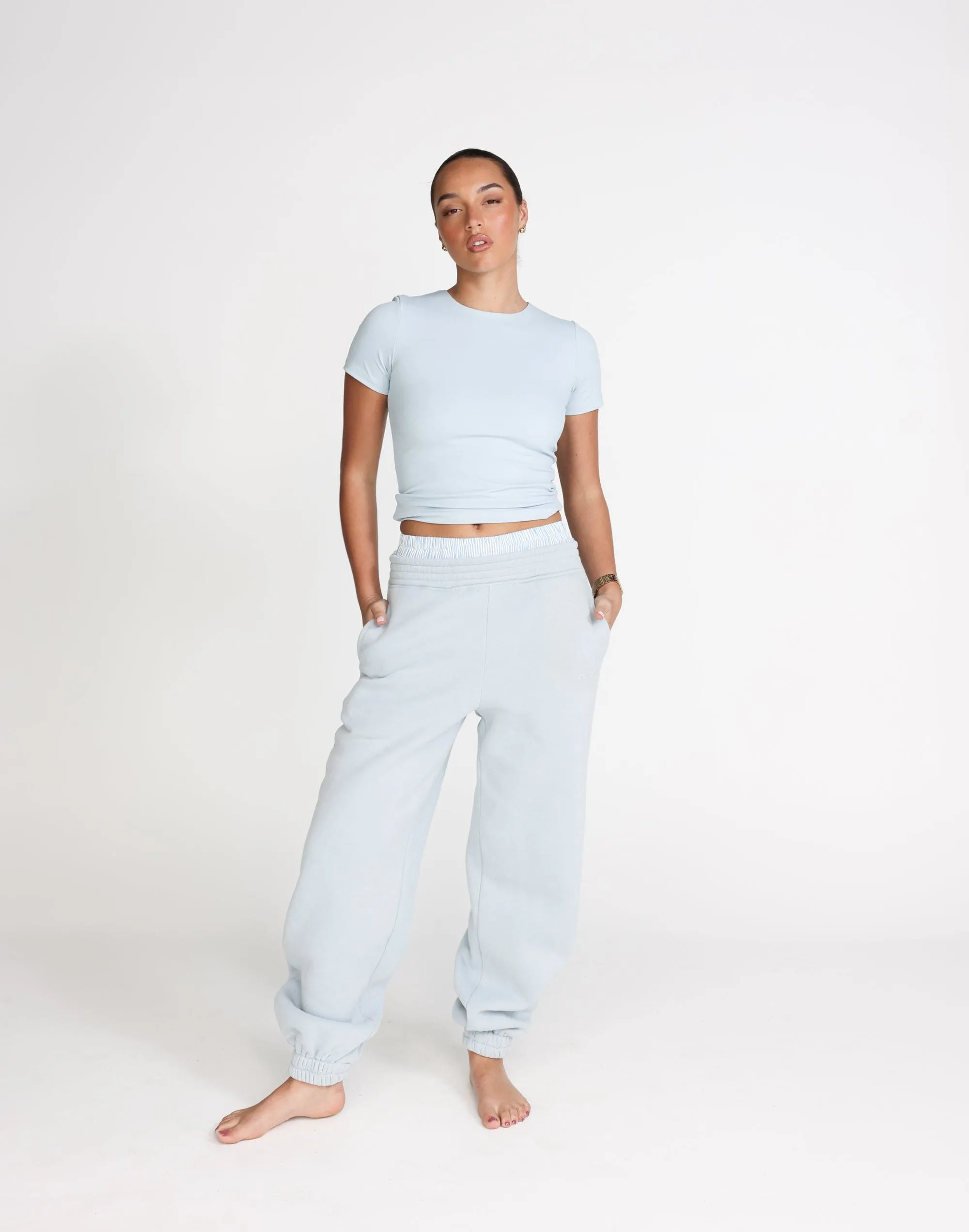 Jamie Tracksuit Pants (Baby Blue)