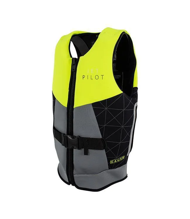 Jetpilot The Cause Womens L50 Life Vest (2022) - Yellow/Grey