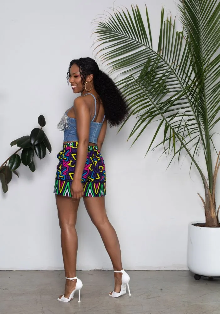 Kianga High Waisted Shorts