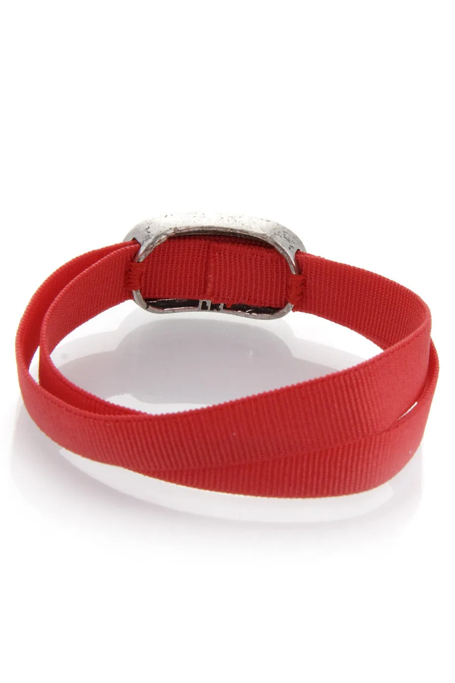 LK DESIGNS ETERNA Red Ribbon Bracelet