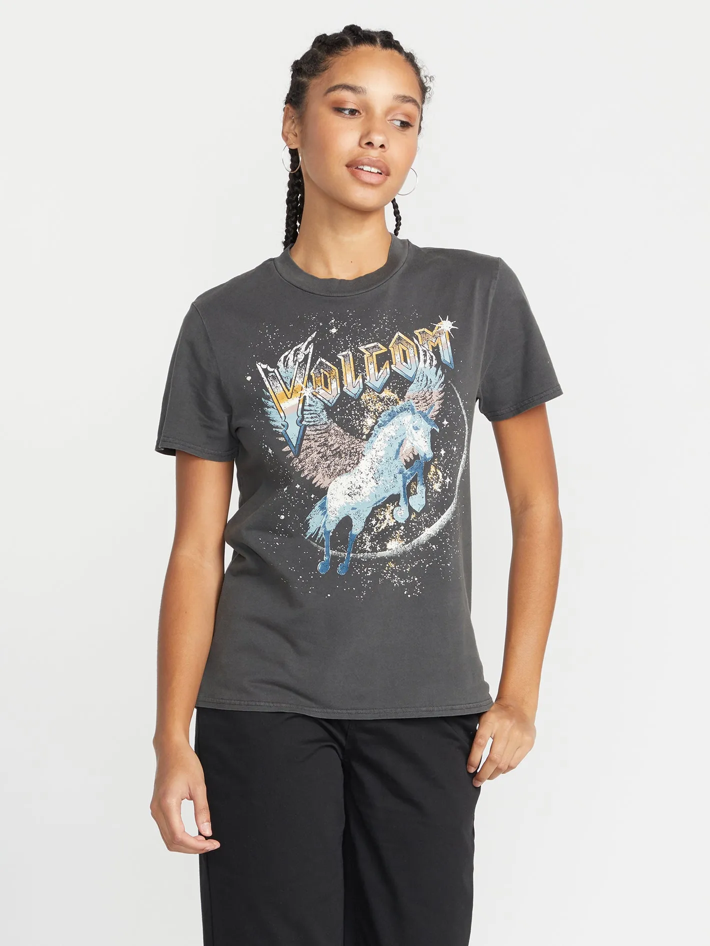 Lock It Up Short Sleeve Tee - Black