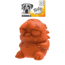 M-Pets Rex Dog Toy With Treat Dispenser (Orange)