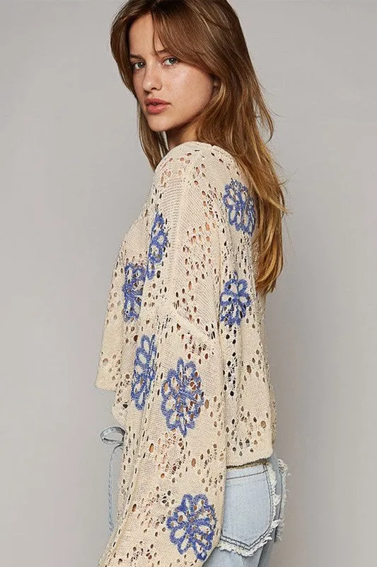 Pennie Floral Sweater