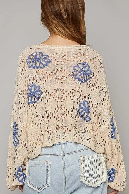 Pennie Floral Sweater