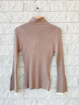 Ravena Rib Knit High Neck