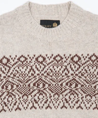 Rawcliffe Lambswool Crewneck