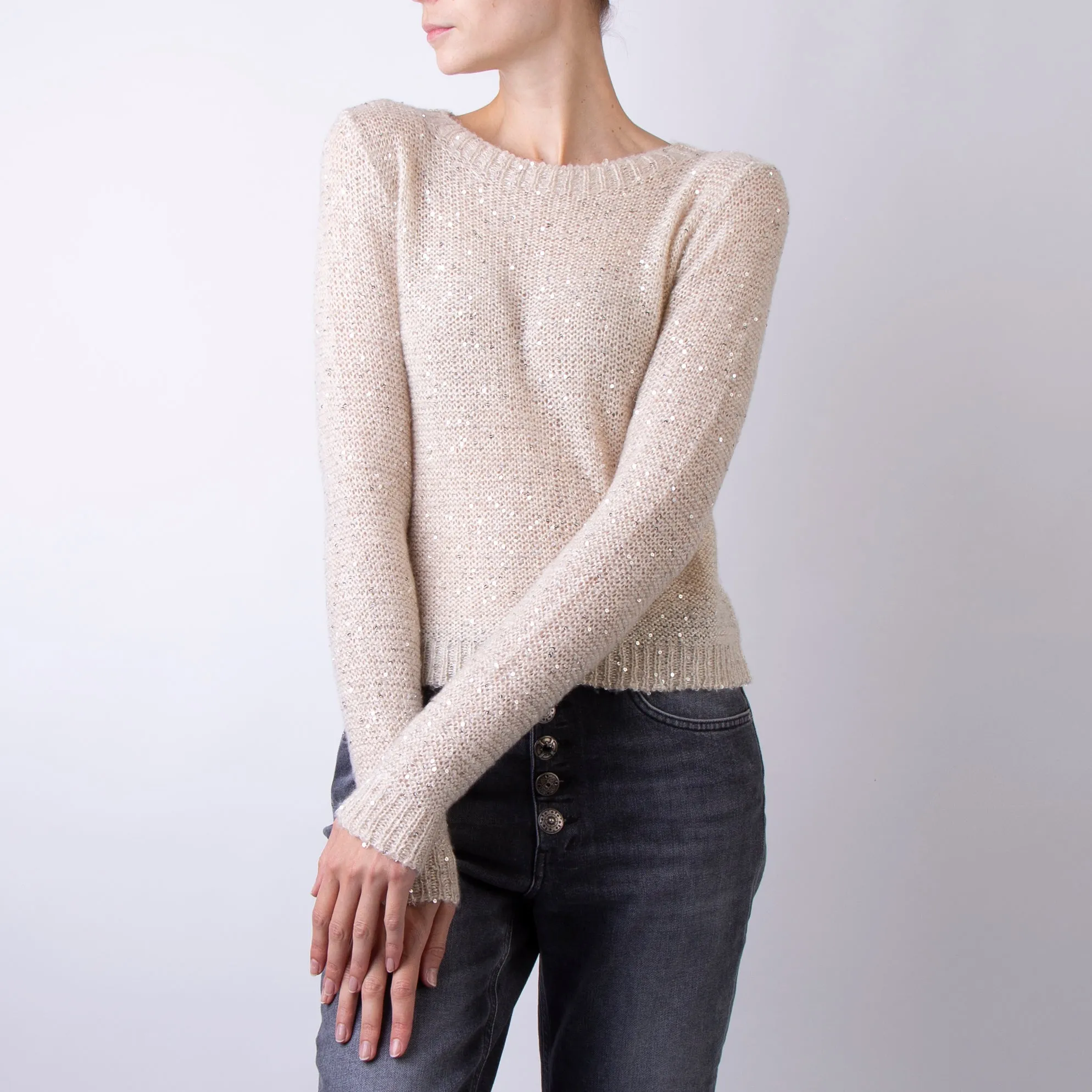 ROBERTO COLLINA SWEATER A15001 03 IVORY