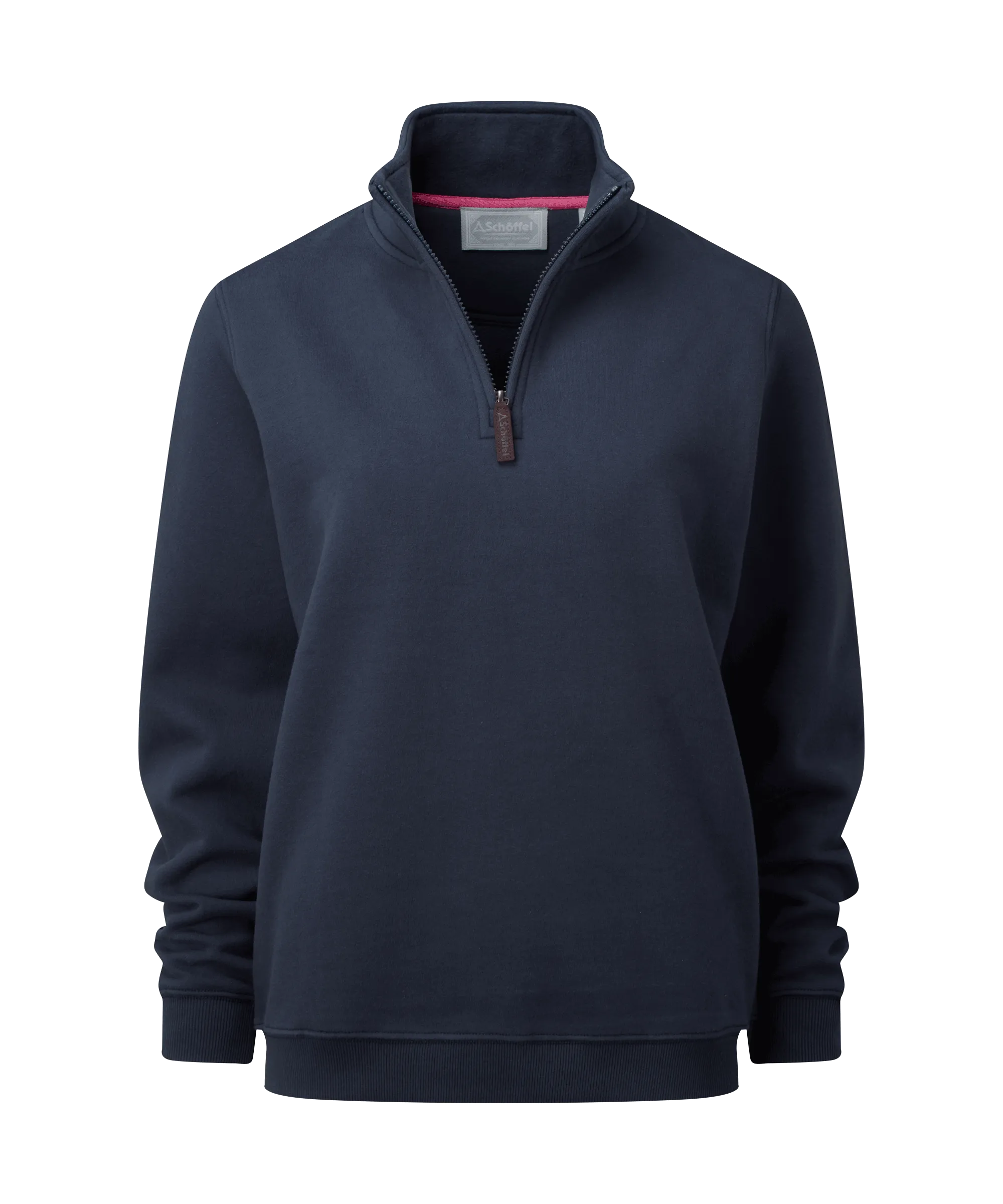 Sennen Cove Quarter Zip Sweatshirt - Navy