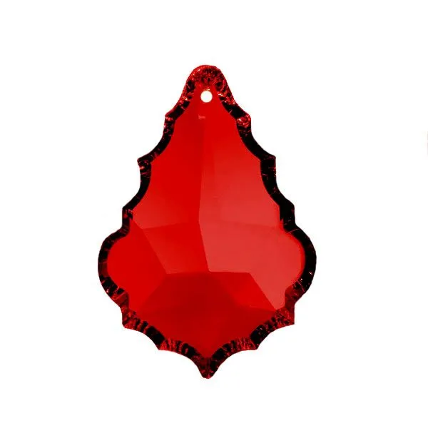 Swarovski Strass Crystal 1.5 inches Bordeaux (Red) French Pendeloque Prism