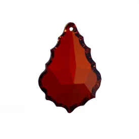 Swarovski Strass Crystal 2 inches Red Magma French Pendeloque prism