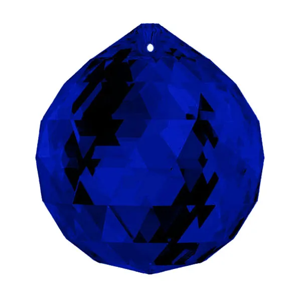 Swarovski Strass Crystal 30mm Dark Sapphire Faceted Ball prism