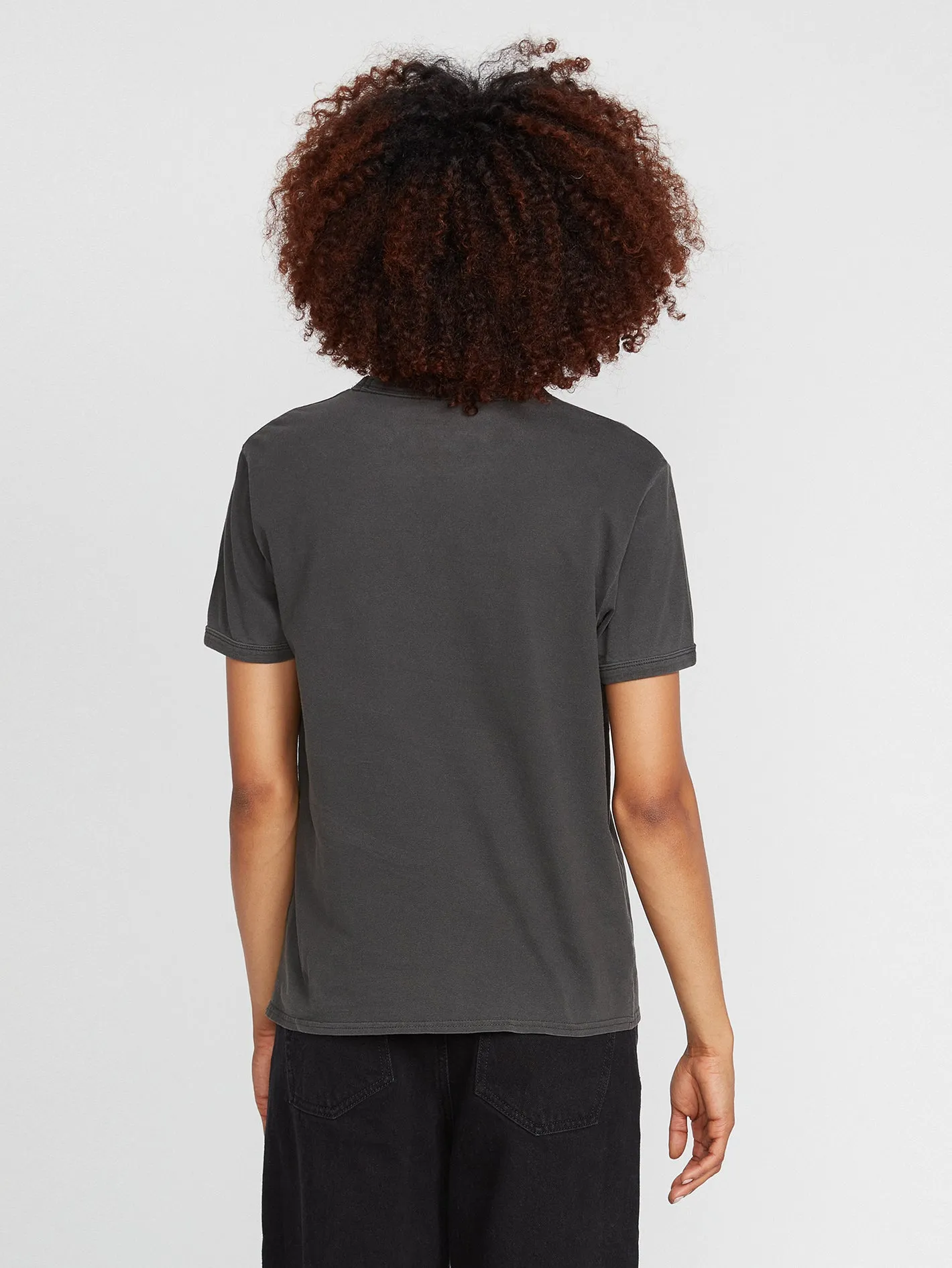 Truly Ringer Short Sleeve Tee - Black