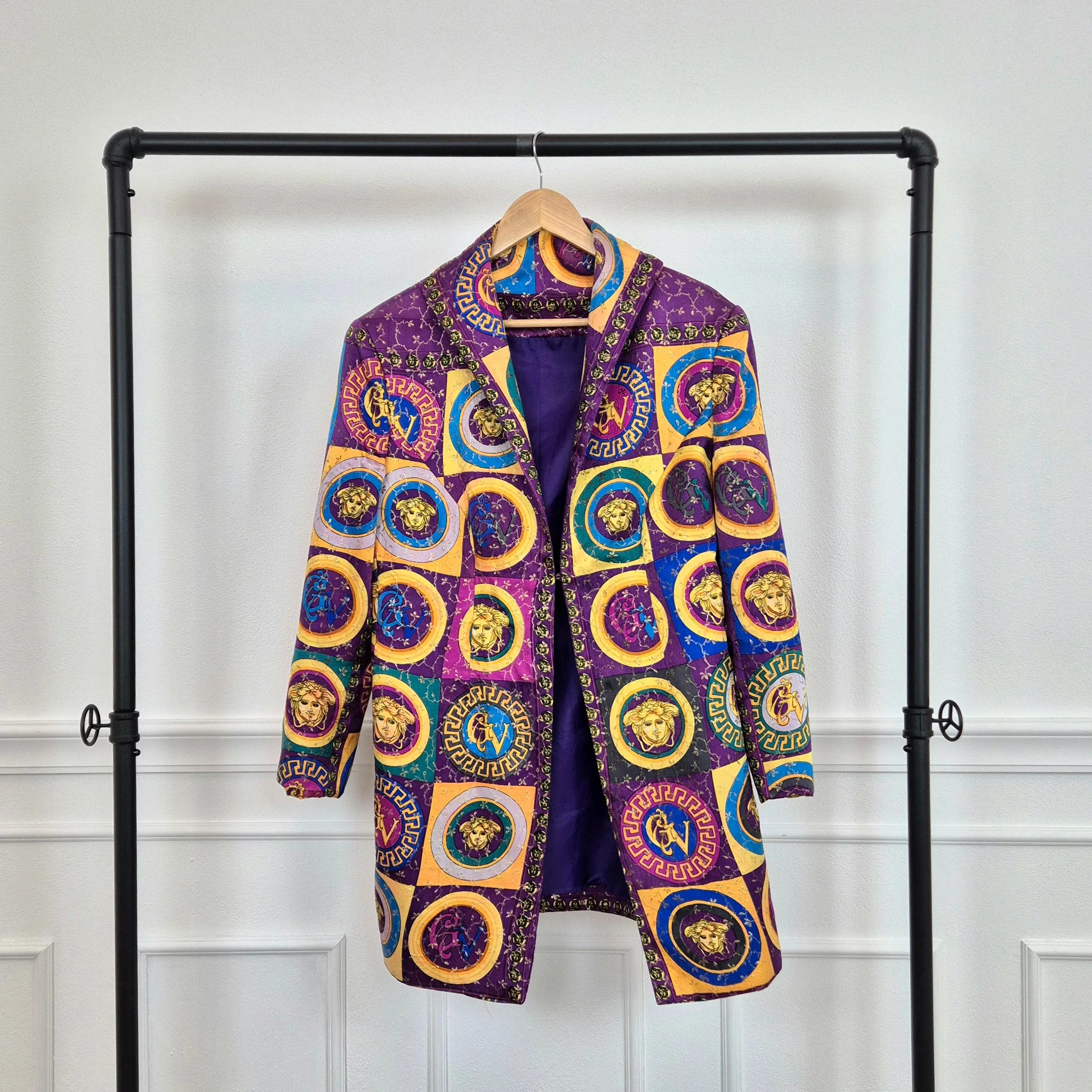 Versace Classic | Giacca lunga multicolor