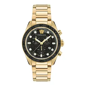 Versace Greca Dome Men's Gold Watch VE6K00523