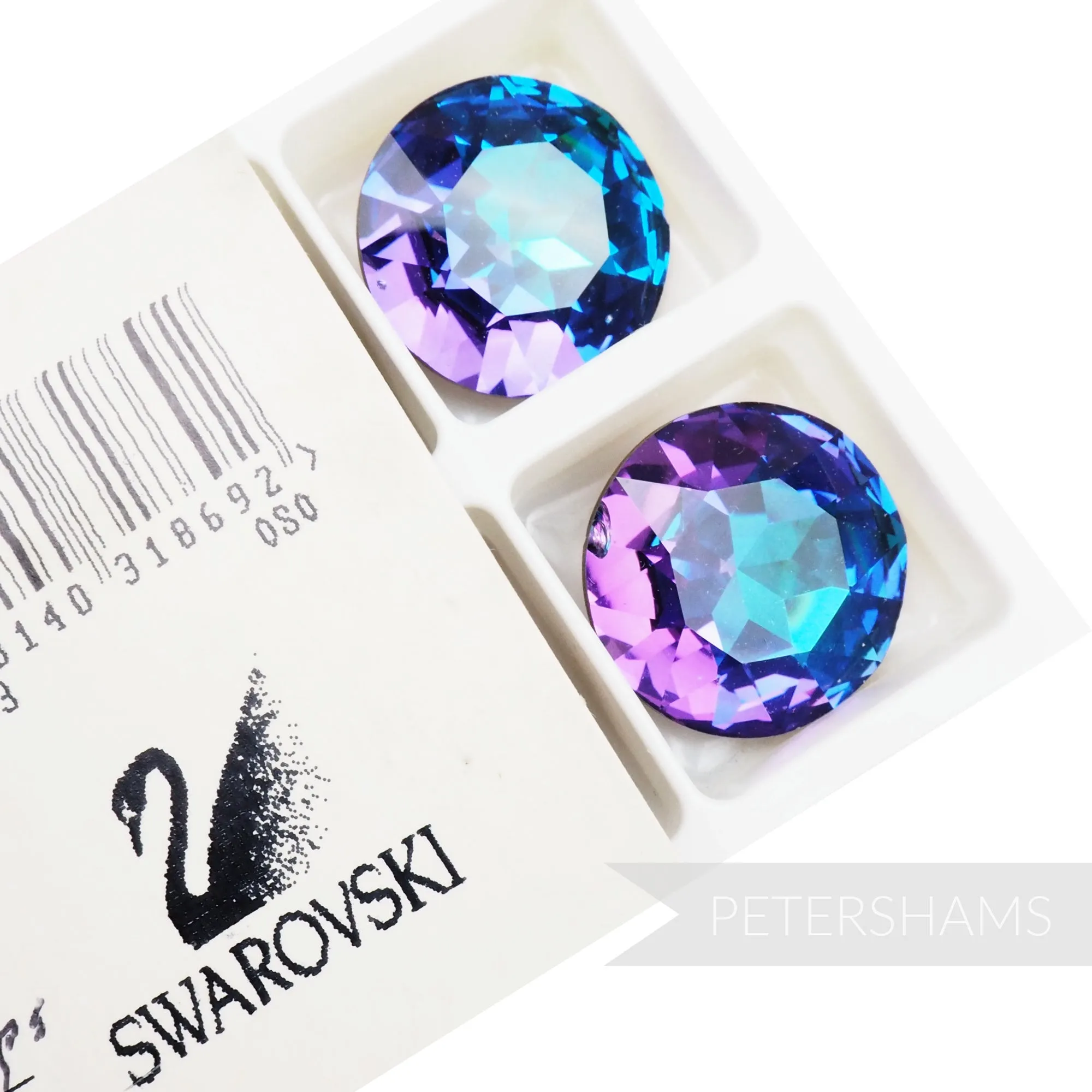 Vintage Swarovski Crystals Style 1201 - 27mm