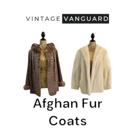 Y2K Afghan Fur Coats 10  Pieces