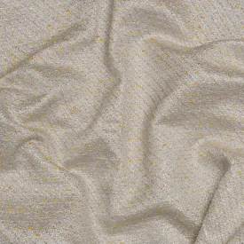 Yellow Lurex Textured Jacquard 957